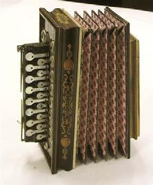 Harmonica moderne L accordéon, inventé en 1829 à Vienne par Cyrill Demian sous le nom d accordion, était à l origine un harmonica auquel on avait ajouté un soufflet.