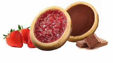 12,38 du kilo Mélange de tartelettes fraise & chocolat B13