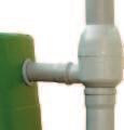 Pour récupérer une eau de bonne qualité, utilisez un collecteur filtrant (page 34) Réservoirs cubiques Longueur Largeur Ø
