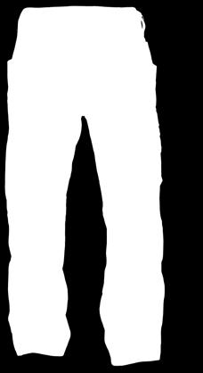 coutures triples surpiqûres contrastées - tissu traitement déperlant - tissu stretch - ourlet large (extra 5 cm) certifié EN 14404:2004+A1:2010 - poches genoux ajustables en Cordura en