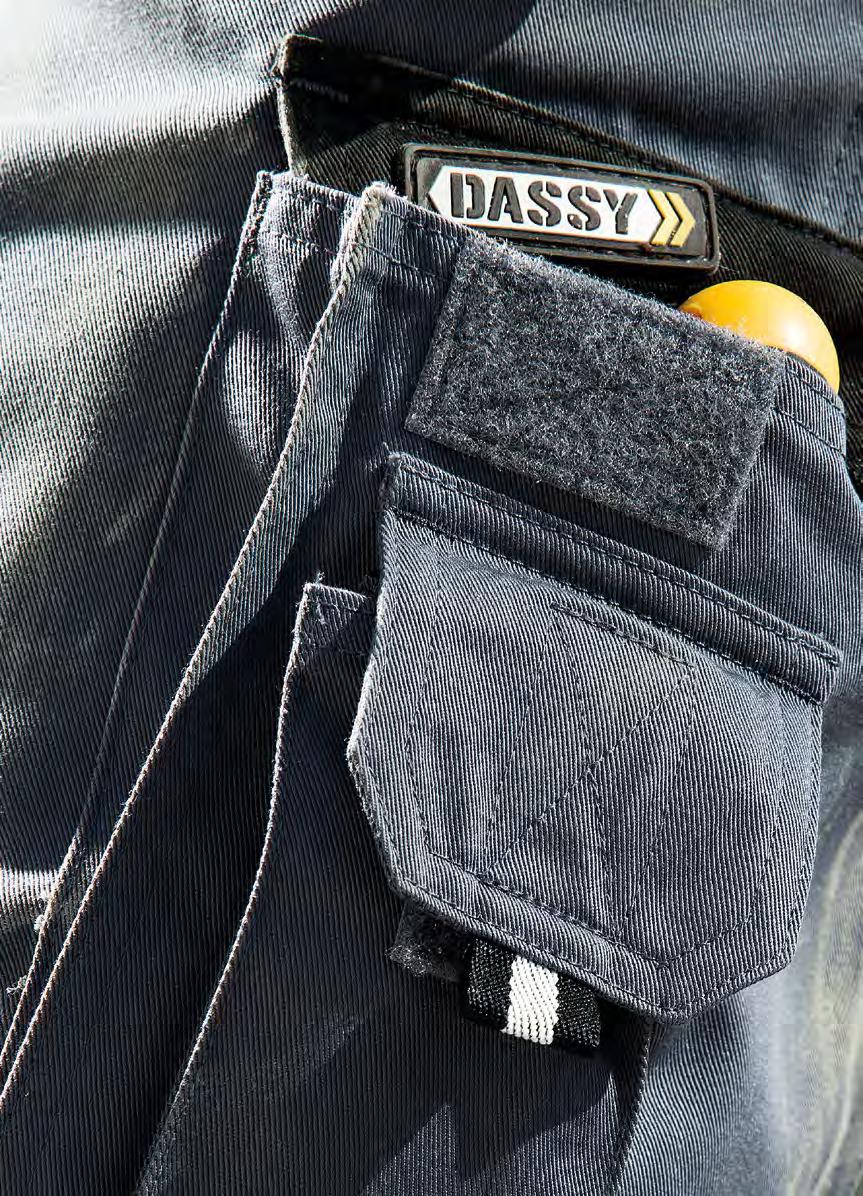 D DASSY professional workwear DASSY est une marque européenne de vêtements de travail professionnels conçus spécifiquement pour des professionnels de divers secteurs tels que la construction, l