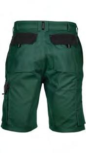 DASSY BARI BERMUDA DE TRAVAIL (250011) 2 poches italiennes - 2 poches arrières avec rabat - 2 poches cuisses - poche outils - porte-crayon - poche mètre - poche