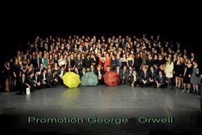 Cérémonies de remise des diplômes Promotion 2012 (George Orwell) Promotion 2013 (Romain Gary) édito Bientôt, votre