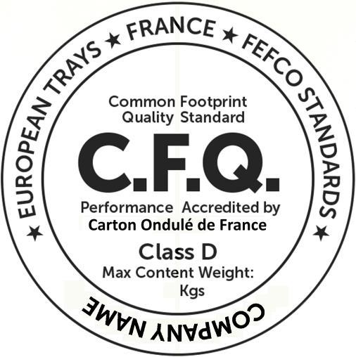 Plateaux Fruits et Légumes labellisés «CFQ» La garantie d un système logistique performant Les plateaux labellisés CFQ sont dédiés au marché fruits et légumes et certifiés par une tierce partie