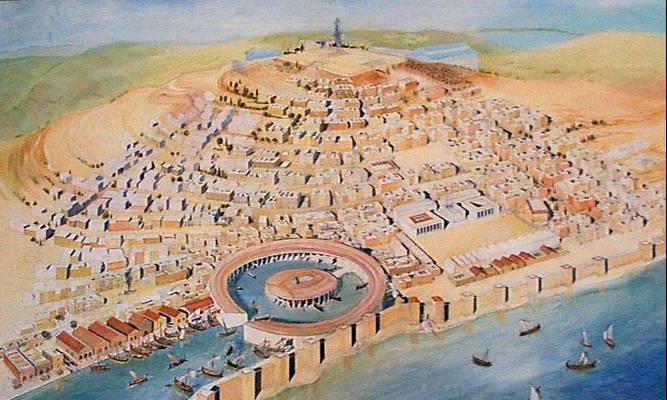 La ville de Carthage est prospère