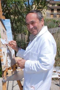 Gérard de Almeida, locataire de Pasde-Calais habitat depuis plus de 25 ans à Outreau, est un dessinateur et un peintre passionné.