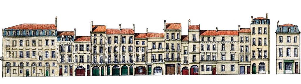 Les rues de Bordeaux Dominique Duplantier est passé maître dans l art de dessiner les villes.