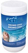 démarrage complet pour le traitement du spa au brome ACTI Brome Long Spa en 1 kg 1 L d eau éclatante ACTI Brome choc 1 kg ACTI ph Plus et ACTi ph Moins 1 kg 50 languettes test Brome Aquachek 1 Acti