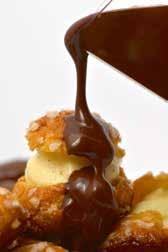 fraise, vanille, framboise, mirabelle et citron Duos : nougat-framboise, vanille-cookies Entrées Pâté