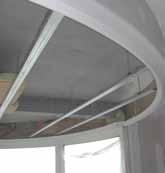 mise en oeuvre 59. Finitions Faux plafond Le plafond du LUMICENE est généralement abaissé par rapport au reste de la pièce : 225cm / 250cm.