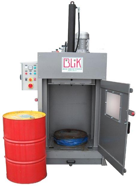 Optionnally, a low hydraulic punch associated with a retention-vat of 300 liters ensure that was well completely empty Thanks to their robust and reliable technique,