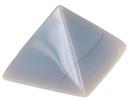 En lithothérapie Pyramide Magnésite 30 mm - La pièce 3,50 Pyramide Magnésite : la pièce de 30 mm. La magnésite a une dureté de 4.