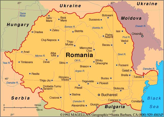 LA GÉOGRAPHIE Où se situe ce pays? Sur quel continent? La Roumanie est à côté de la Hongrie. Quels sont les pays frontaliers?