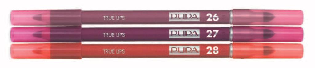 true lips Crayon à Lèvres avec Applicateur Dessine et définit les lèvres. Trait précis, couleur intense qui s estompe parfaitement. Effet barrière pour le rouge à lèvres.