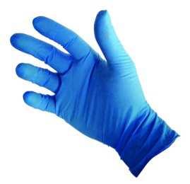 gants Gant Nitrile bleu Non poudré Du S à XL Boîte