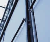 Store toile verticale Sigara Store toile verticale pour les surfaces vitrées moyennes Pose sous linteau, sur façade ou sous plafond Guidage câbles, tiges ou