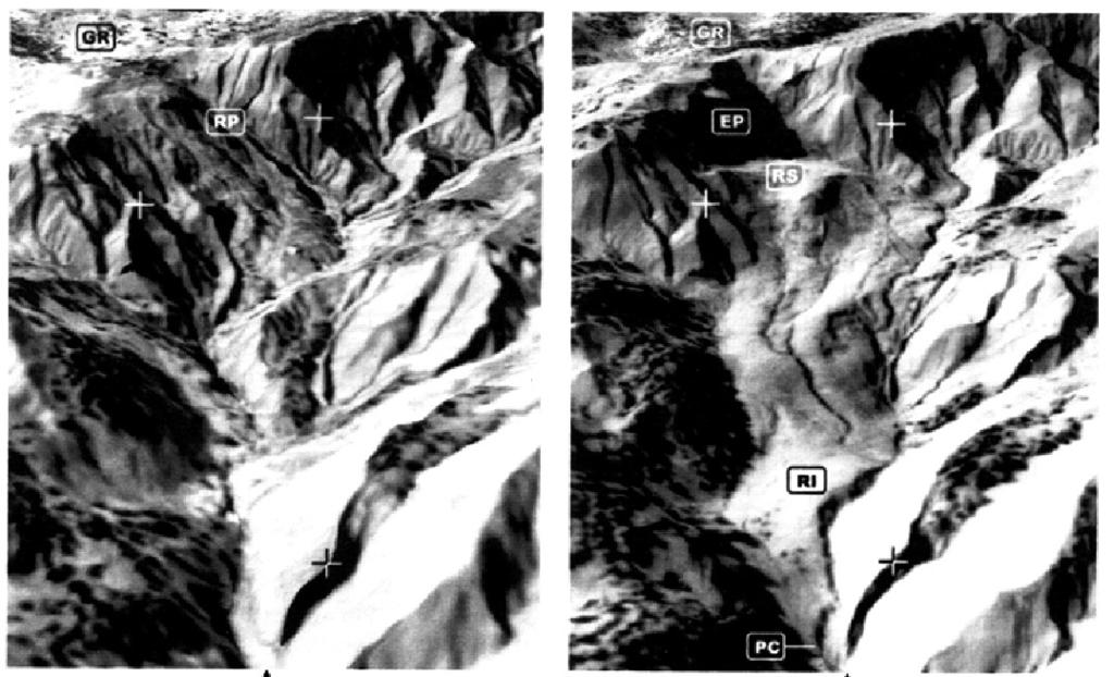 Déploiement des Geocubes : interprétation des résultats Interprétation des déplacements observés : Vitesse de glissement commandée par l'humidité.