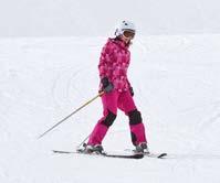 en position de chasse-neige Freiner avec les skis parallèles Objectif «freiner skis parallèles»: freiner en effectuant un changement de direction vers l amont Conditions requises: descendre en