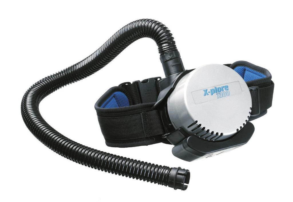 Dräger X-plore 7300 Appareil à ventilation assistée Le Dräger X-plore 7300 est l appareil respiratoire filtrant à ventilation assistée idéal pour se protéger contre les particules dangereuses.