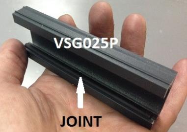 Insérez 1 joint dans 1 rainure (n importe laquelle) de chaque VSG025P.