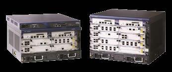 Routeurs HP Gamme de routeurs châssis HP 6600 Premiers routeurs de convergence de services fondés sur un processeur multicoeur, les routeurs HP 6600 renforcent considérablement les capacités de