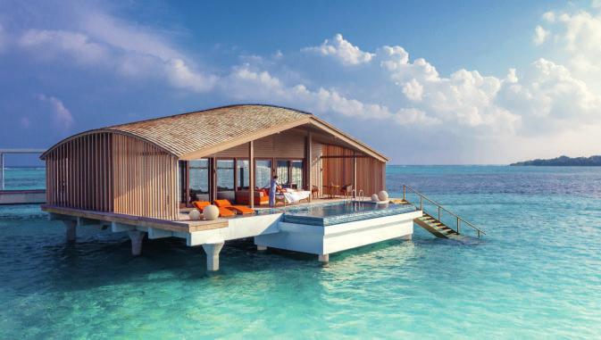 Les Villas de Finolhu MALDIVES Couples et Lune de Miel uniquement KANV Points forts Se retrouver à deux dans l intimité d une île exclusive bordée par plus d un kilomètre de plage et un lagon