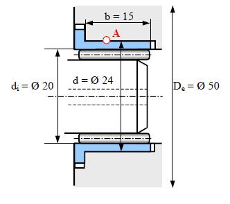Examen de rattrapage 213/214 En fonction des conditions de fonctionnement, l effort axial de fonctionnement (FE) dû au fluide sous pression varie suivant que 3 ou 4 pistons du compresseur sont au