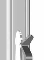 TYPES DE LINGUETS Linguet long 10 mm - Pas d enfoncement du linguet dans le trou de poinçonnage par la machine à vendanger - Idéal