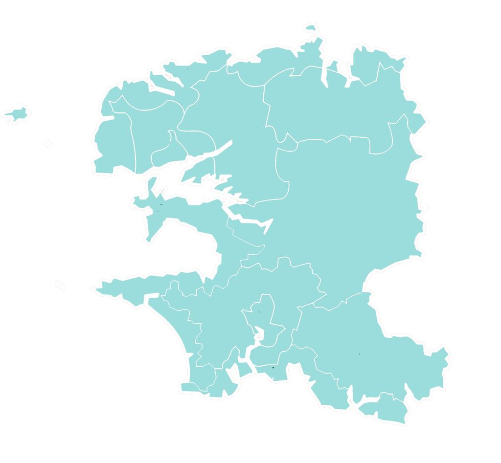 Agglomération de Brest 2 880 /m 2 -% 1 540 /m 2 +4,6% 175 000 +4,2% Littoral Locmaria- Plouzané à Locquirec 1 610 /m 2-3,2% 141 300 +1,0% 70-11,7% Bassin de Landerneau 1 240 /m 2-2,2% 142 900 +3,7%