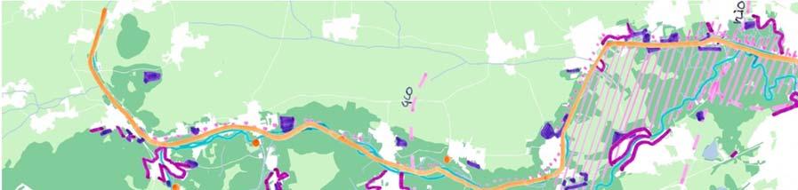 Valoriser les zones de contact ville-nature Exemple de lisières urbaines dans la vallée de la Bruche Identifier les lisières à enjeux Lisières urbains