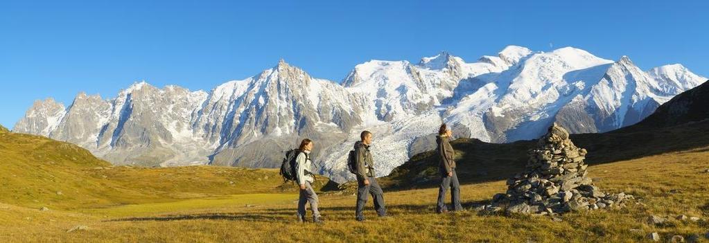 Savoie Mont Blanc / Lansard PAYS DU MONT BLANC Edition 2017 La Pays du Mont Blanc est un territoire majeur de l économie touristique de Savoie