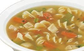 Une variante savoureuse de la soupe au poulet et aux nouilles classique.