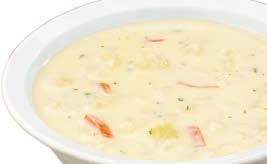Format : Soupes condensées surgelées en bac Conditionnement : Bac, 3 x 1,81 kg (4 lb).