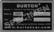 Burton identification plaque identification plate 12.5. AUTOCOLLANTS ET STRIAGE Le polyester convient aux autocollants/striage. Veuillez consulter les images pour découvrir les possibilités.