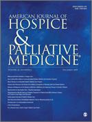 Palliative Care and Type II Diabetes: A Need for New Guidelines? Vincent Vandenhaute, MD1,2,3 AM J HOSP PALLIAT CARE, November 2010; vol. 27, 7: pp.