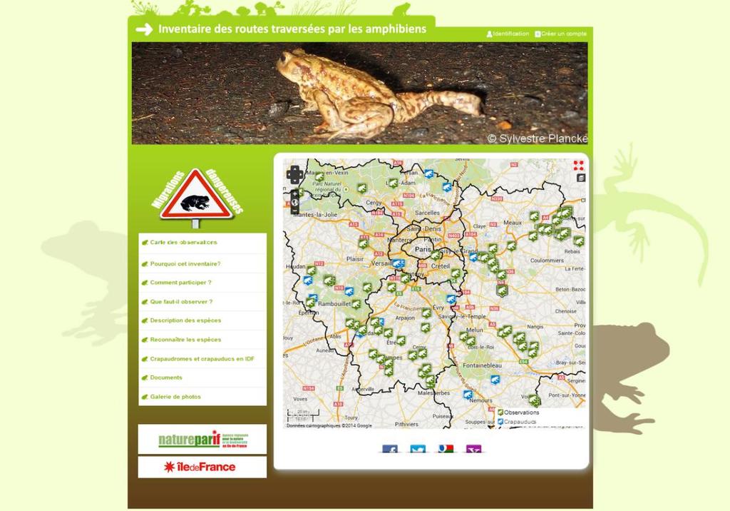 Comment faire pour participer à la protection de ces espèces et de leurs habitats? Participer à l inventaire des routes traversées par les amphibiens Comment?