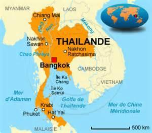 Carte d identité de la Thaïlande Nom du pays : Thaïlande Capitale : Bangkok Superficie : 514 000 km 2 Population : 68
