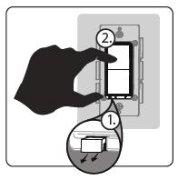 Touchez la partie supérieure du bouton d alimentation rapidement à 10 reprises (pressions rapides), comme le montre l image ci-dessous. 2.