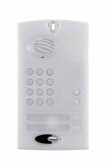 384 Automatiser interphones sans fil daitem platines Platine de rue lecteur de badge rétroéclairée jour/nuit 2 boutons d appel MHF01X Platine de rue à clavier et lecteur de badge rétroéclairée