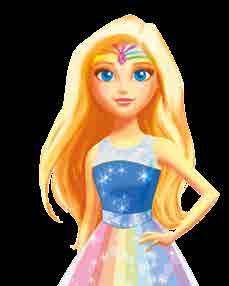 totalement inédite! Barbie, sa sœur Chelsea et son chiot Honey sont à retrouver dans un univers féerique, coloré où règne la magie.