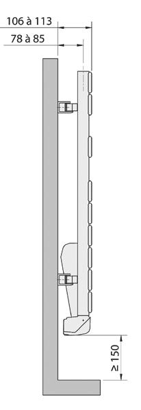 distance à liaison infrarouge programmable à utilisation simplifiée pour la gestion du soufflant (et du radiateur sur modèle électrique) Données techniques