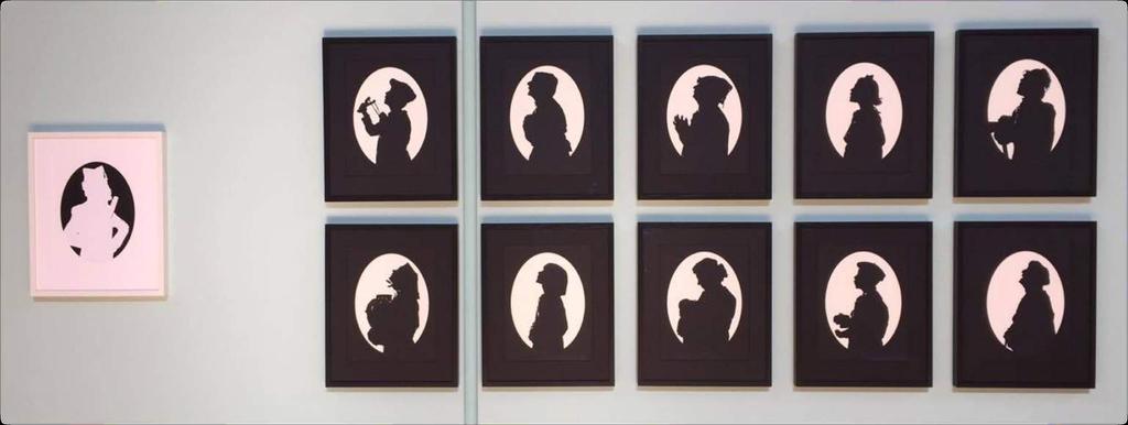 La suite basque, Irudi Charles FRÉGER, La suite basque, Irudi, 2015-16, ensemble de 11 silhouettes photographiques découpées et collées sur un fond de papier Tout au long de sa série La suite basque,
