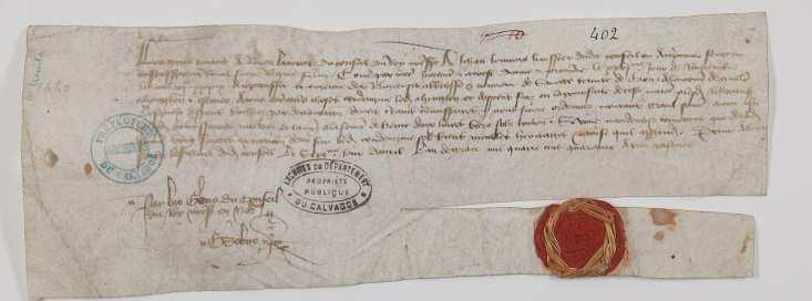 duché en 1315, en vingt-quatre articles. Les originaux ont certes disparu, mais ce document est la plus ancienne copie connue, délivrée par la vicomté de Caen en juin 1315.