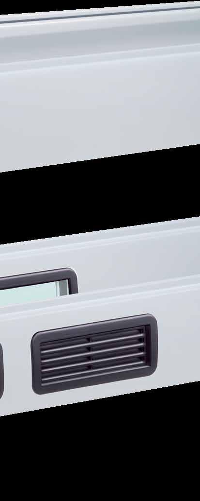 11 couleurs à prix identique La porte RollMatic est livrée de série en blanc trafic et en 10 couleurs disponibles sans supplément.