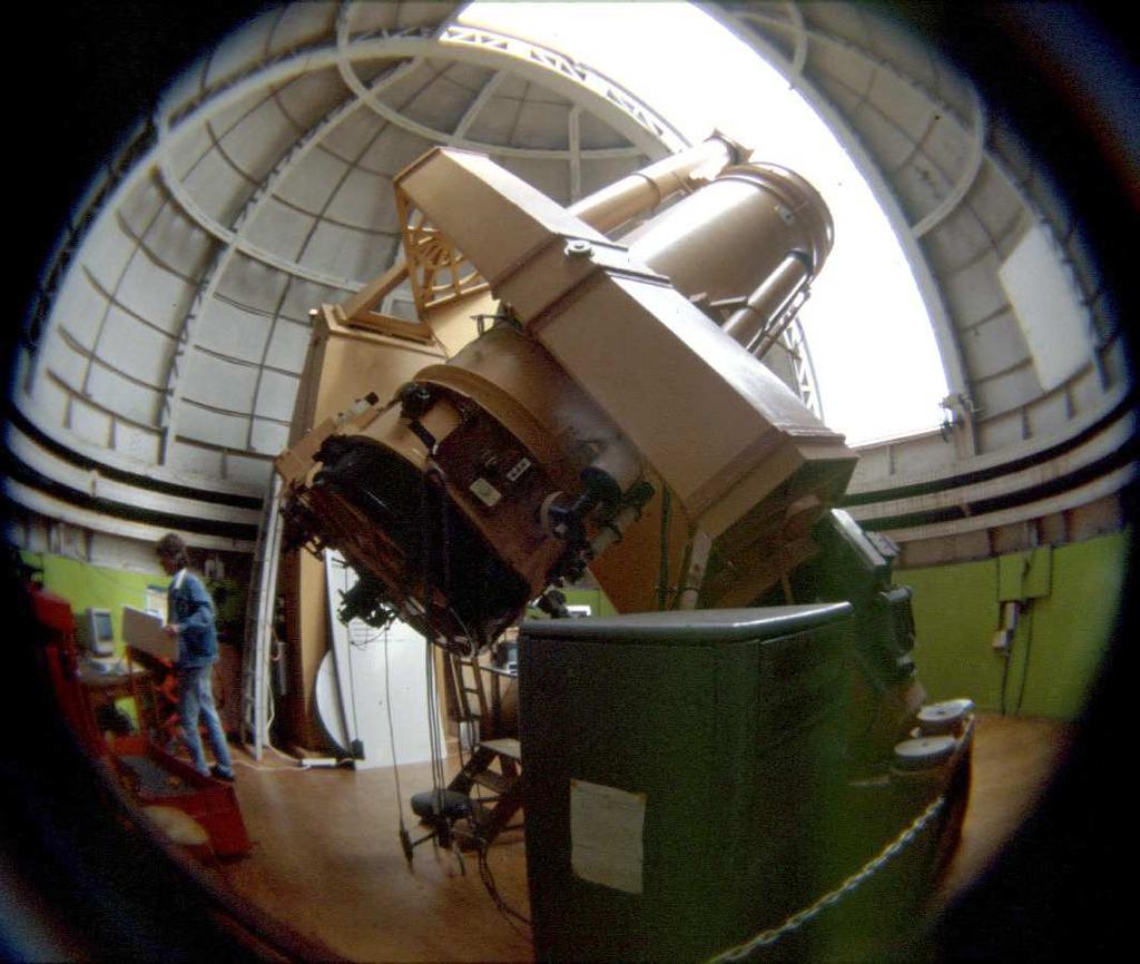 Télescope de 1 m de Meudon, f = 22 m, 2 miroirs, un