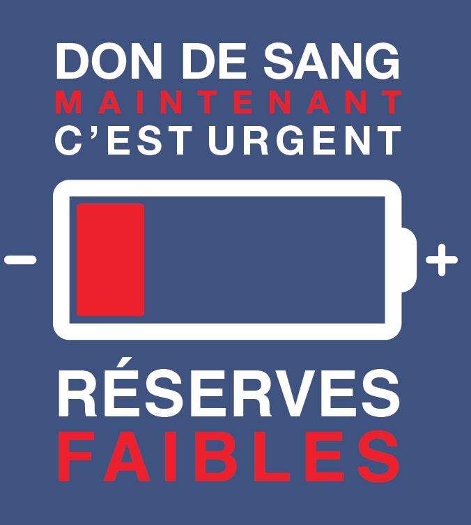 L objectif de 100 000 poches de sang en réserve à fin décembre n a pas été atteint, l Etablissement français du sang n en comptait que 88 000 à cette date.