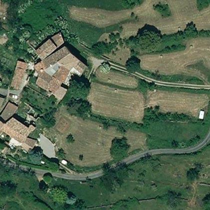 Site 9 - Saint-Julien-de-Peyrolas, Fourcoussin : Site 11 - Saint-Gilles, château Pérouse : Coordonnées X :