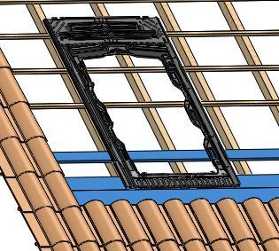 de la planche pouvant être mise en œuvre pour une inclinaison de toit donnée afin de ne pas faire de contre pente.