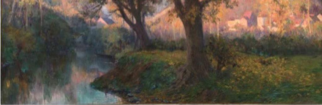 En revanche, de 1898 à 1907, il y expose régulièrement ses toiles au Salon des artistes français, dans la section peinture. Sa peinture est d abord académique.