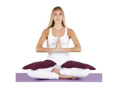 Tapis de yoga Non toxiques - 183cm x 61cm x 4.5mm Rose indien